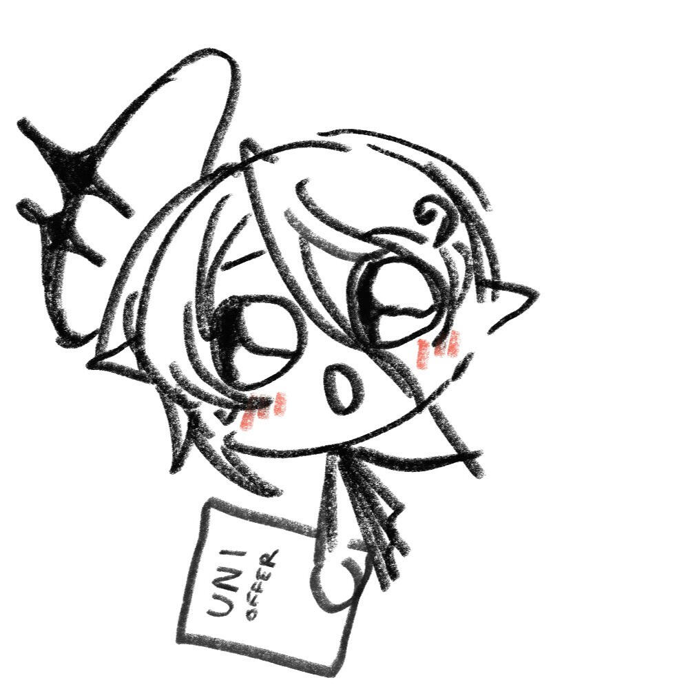 I GOT INTO UNI!! Sketch by KOSMiYU