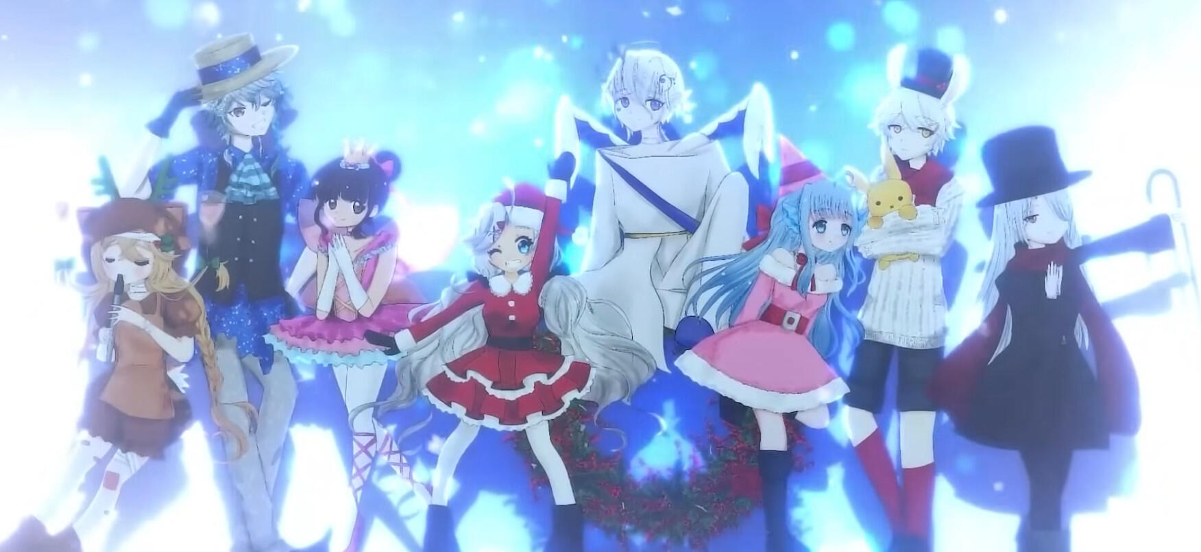 Artwork by Obake PAM for World Wide Carol Original Song Collab