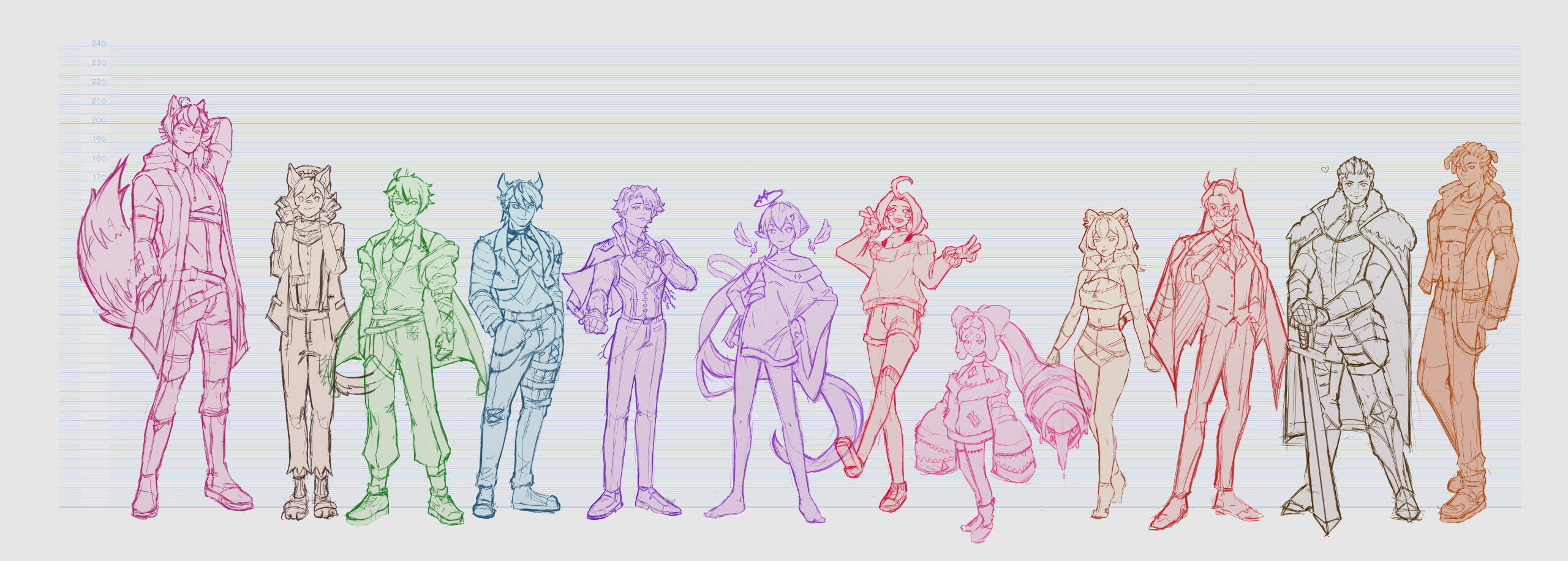 Artwork by @forestkkai of VSYNCRA Family